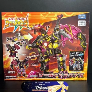 Takara Tomy Transformer Wild King World Dragunus WKEX-01 JAPAN Action Figure New - Picture 1 of 14