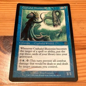 Cephalid Illusionist Foil English Uncommon Magic the Gathering Card Used - Picture 1 of 10