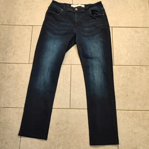 Barbell Apparel Mens Jeans 34X30 Dark Wash Athletic Fit Stretch Denim USA Made - Picture 1 of 12