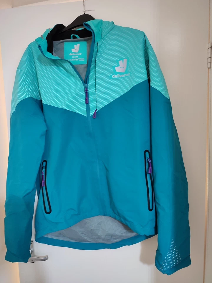 Deliveroo Reflective Waterproof Jacket Large £30 - Image 1 of 1