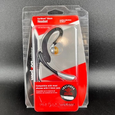Verizon Wireless Jabra Earwave Universal Boom Headset 2.5mm Audio Jack NEW - Image 1 of 4