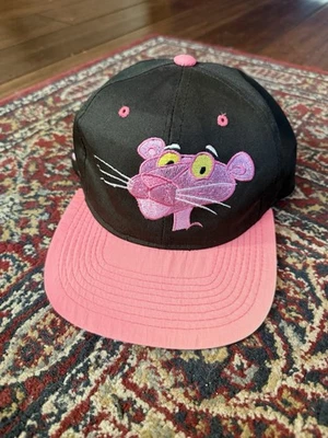 American Needle Pink Panther Blockhead Snapback hat, vintage - Image 1 of 4