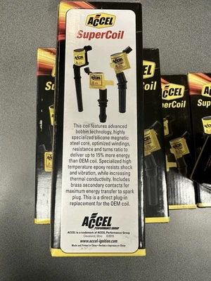 Juego de bobinas de encendido-SuperCoil Direct Accel 140033E-8 Foto 1 de 3