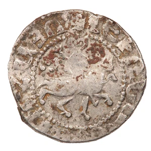 1301 - 1307 d.C. LEVONE III MEDIEVALE ARMENO ARGENTO TRAM TAKVORIN: ARMENIA CILICIA - Foto 1 di 2