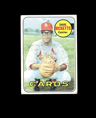 1969 Topps 232 Dave Ricketts VG #D1,400499 - Image 1 of 2
