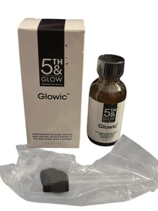 5th & Glow GLOWIC Antioxidant Serum - Lines & Wrinkles NIB - Picture 1 of 6
