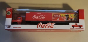 M2 Machines Coca-Cola hauler chase with 1958 spartan & 1958 Apache - Picture 1 of 8