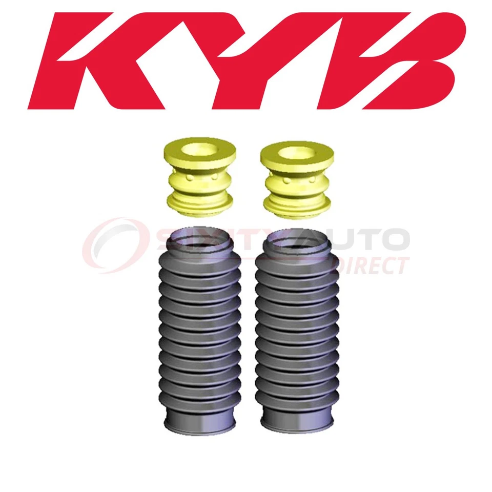 2 pc KYB Front Suspension Strut Bellows for 1989-1992 Eagle Vista 1.5L 2.0L ar Foto 1 de 4