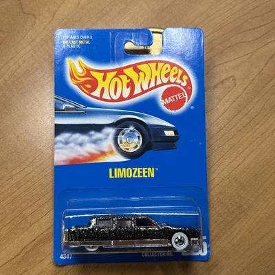 HOT WHEELS 1991 BLUE CARD SERIES LIMOZEEN #225 UNOPENED  - Image 1 of 4