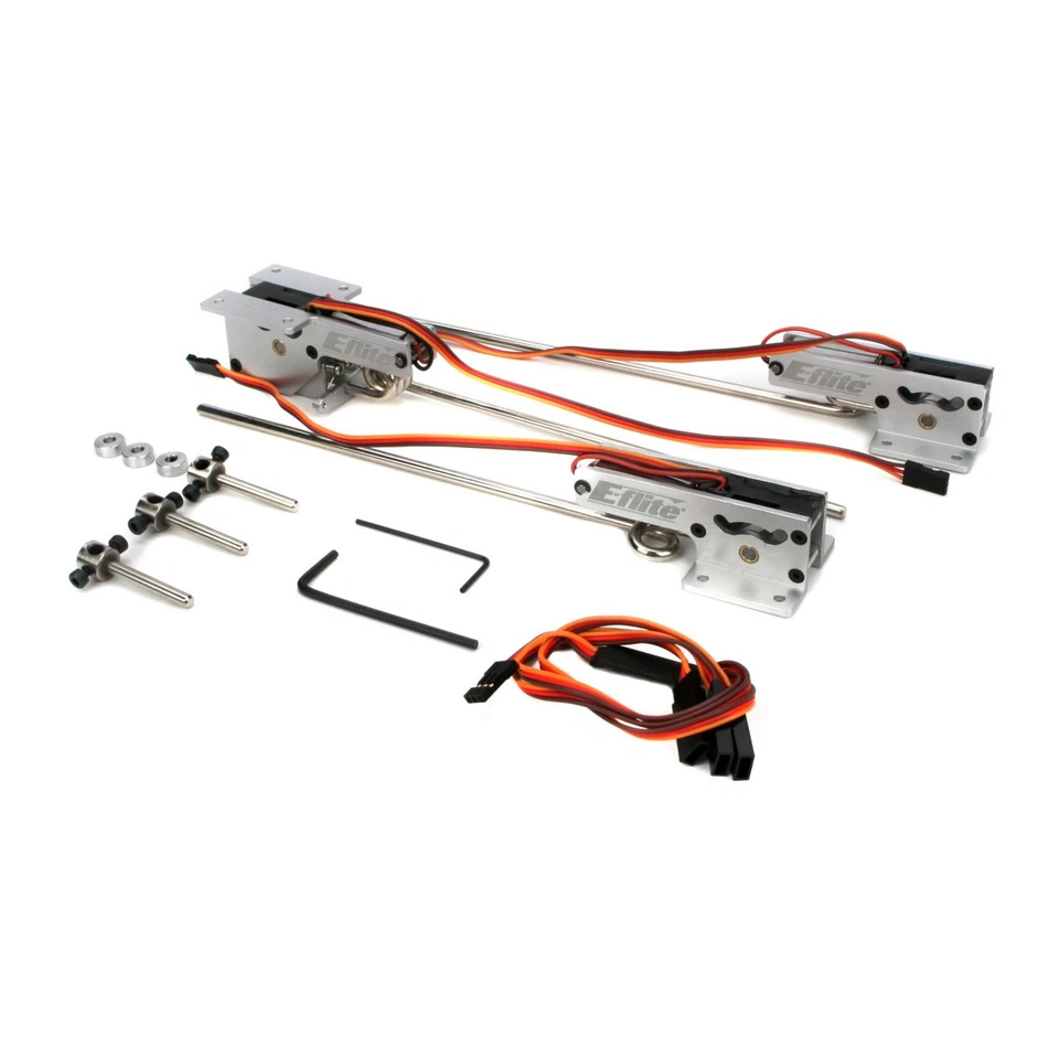 E-flite 25 - 46 Tricycle Electric Retracts EFLG330 Wheels Gear Retracts & Accys - Image 1 of 1