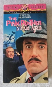 THE PINK PANTHER STRIKES AGAIN VHS Movie PG Peter Sellers Slapstick Comedy Class - Bild 1 von 13