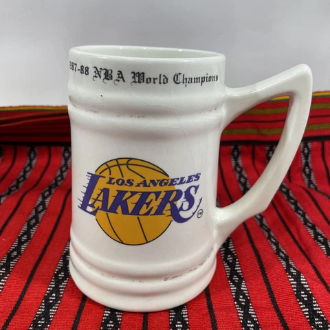 Los Angeles Lakers 1987-88 NBA World Champions Beer Stein Mug,Western Conference Cover