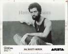 1981 Press Photo Musician Gil Scott-Heron - hpp44686