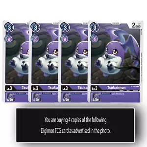 Tsukaimon - BT3-079 U - Uncommon Digimon TCG Card Playset Purple - Picture 1 of 1