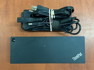 Lenovo ThinkPad Thunderbolt 3 Dock Model DBB9003L1 Type 40AC w/PA | O471 - Photo 1/10