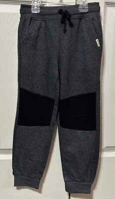 Joggers originales resistentes a la intemperie vintage para niños forrados de lana carbón/negro nuevos sin etiquetas 6 Foto 1 de 4