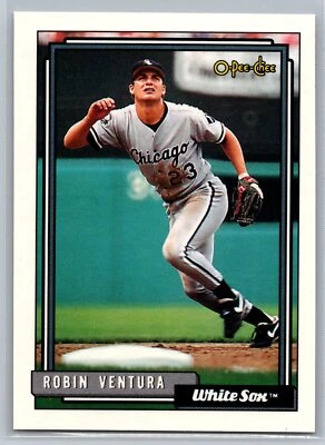 Robin Ventura 1992 O-Pee-Chee Set Break BASEBALL #255 Chicago White Sox - Image 1 of 2