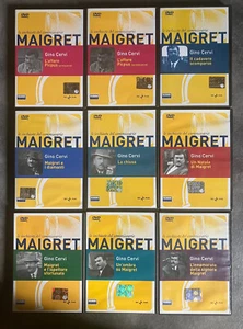 LE INCHIESTE DEL COMMISSARIO MAIGRET - Gino Cervi - Lotto 9 DVD - Foto 1 di 1