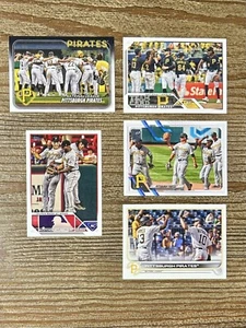 PIRATES 2024 Topps #696, 2023 Topps #430/#US69, 2022 Topps #646, 2021 Topps #251 - Picture 1 of 2