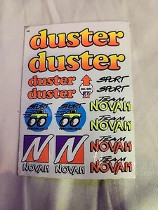 Vintage NOVAK DECALS Team Losi Team Asscociated Ect Rc Cars N6 - Picture 1 of 1