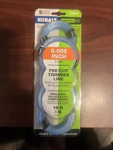 Kobalt Greenworks .095 X 16’ 5 Coils 1438129 - Picture 1 of 1