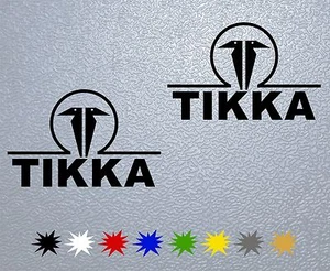 STICKER PEGATINA DECAL VINYL AUTOCOLLANT AUFKLEBER Tikka by Sako - Picture 1 of 2