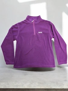 Regatta Womens Sweethart 1/4 Zip Fleece Size 12 Purple Pink - Picture 1 of 7