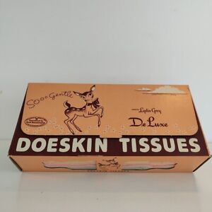 Vintage Countess Lydia Grey Doeskin Tissues De Luxe 250 Sheets USA Made New 