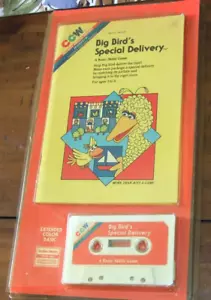 Big Bird's Special Delivery program for Tandy TRS-80 Color Computer Coco 1 2 3 - Picture 1 of 6