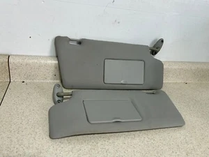00-07 Ford Focus Sun Visor Sunvisors RH LH Side Color Gray Shades Set Gray OEM - Picture 1 of 4