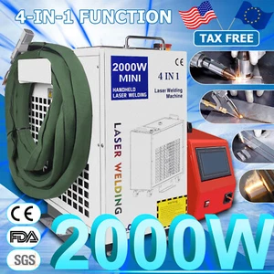 BWT 2000W 4 in 1 Fiber Laser Welder Welding Cleaning Machine S&A Chiller 【AT DE】 - Bild 1 von 15
