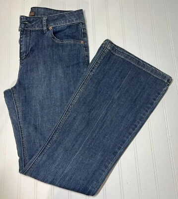 Jeans feminino The Limited tamanho 10R confortável jeans azul escuro clássico 5 bolsos - Imagem 1 de 4