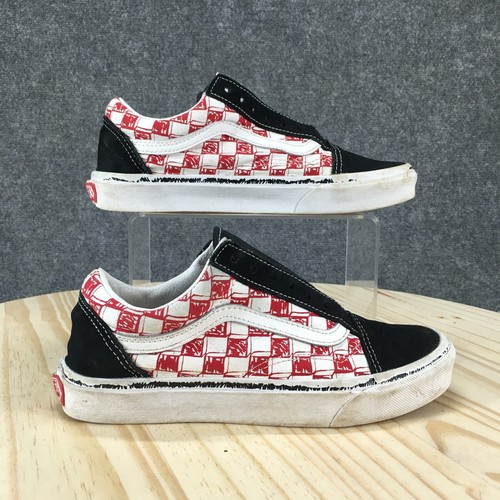 Vans Scarpe Donna 7.5 Uomo 6 Oldol Skoolers Sneakersore M auadri Quadri Casual
