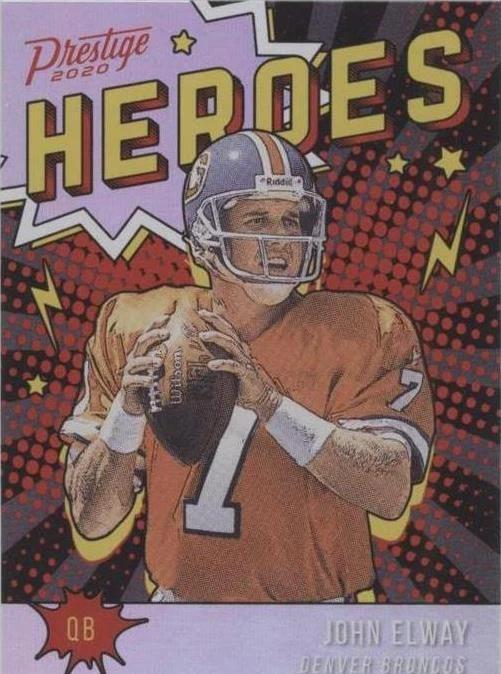 2020 Panini Prestige John Elway #HE-JE