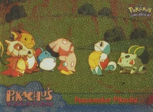 Pokemon Movie - Pikachu's Vacation #46 Black Logo Textured Foil Parallel Card - Bild 1 von 1