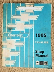Chevrolet Cavalier 1985 manual de taller ST 366-85 servicio de chasis y carrocería - Imagen 1 de 7