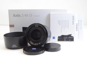 Carl Zeiss Single Focus Lens Batis 2/40 Cf E Mount 40Mm F2 Full Size Compatible