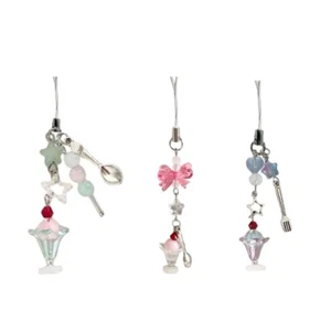 Unique Ice Cream Series Phone Charm Mobile and Bag Ornament Bag Pendant - Zdjęcie 1 z 11
