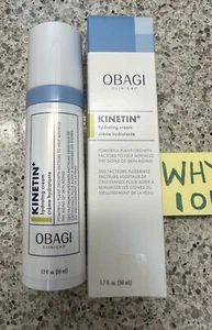 OBAGI Kinetin+ Hydrating Cream 1.7oz/50mL Anti-Aging FULL SZ SEALED BOX $62 - Picture 1 of 24
