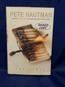 Invisible by Pete Hautman Hardcover Signed copy - Imagen 1 de 3