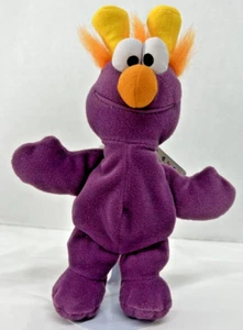 Brand New with Tag Vintage Sesame Street Purple Honker 8" Plush Beanie 1997 Tyco - Picture 1 of 11