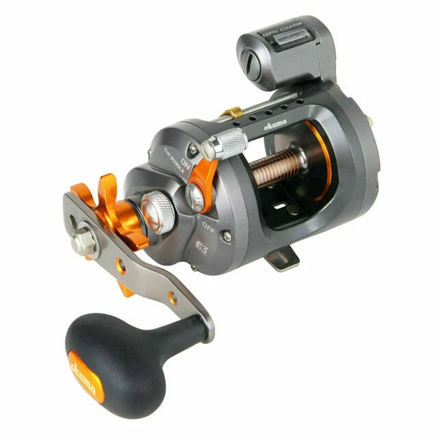 Okuma CW-303DLX Cold Water Linecounter Fishing Reel