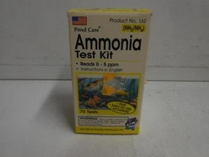 POND CARE AMMONIAK TEST KIT LIEST 0-5 PPM 75 TESTS - Bild 1 von 1