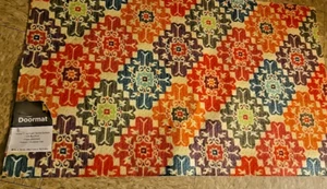 Entry Way Doormat Soft & Washable GEOMETRIC  MULTICOLOR Boho Style Rug 18" x 30" - Picture 1 of 5