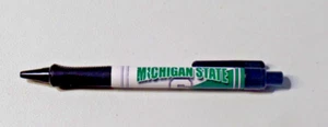 Michigan State Spartans College Green & White Ink Pen MSU 3807 - Picture 1 of 6