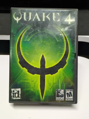 Quake 4 (PC, 2005) Complete - Big Box - complete set  4-Discs plus Manual  - Image 1 of 3
