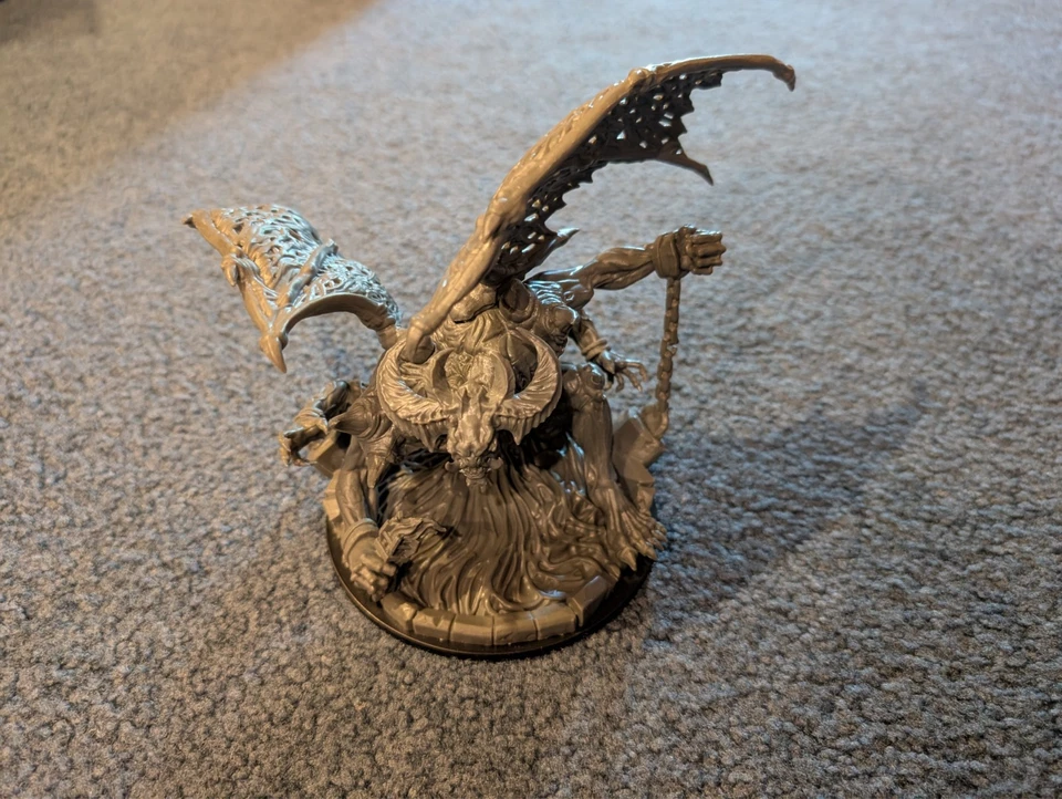 Massive HELLFIRE DEMON DND Miniature 5" BARDSUNG D&D Pathfinder Lot - Image 1 of 1