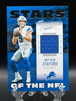 Matthew Stafford 2020 Panini Prestige Stars of the NFL Memorabilia #SN-MS - Image 1 of 2