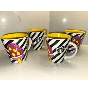 4er Set Starbucks Ananas Wassermelone Eis am Stiel Sirene Logo Keramikbecher, 8 Unzen  - Bild 1 von 6