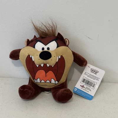 Nuevo con etiquetas Warner Bros Looney Tunes Taz Tasmanian Devil 7" Peluche Fábrica Foto 1 de 4